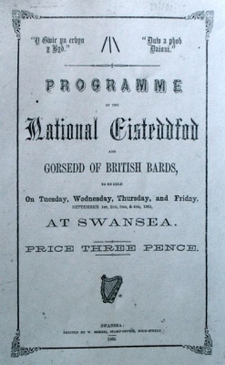 Rhaglen Eisteddfod 1863